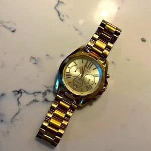 Michael Kors Gold Watch. Gently used